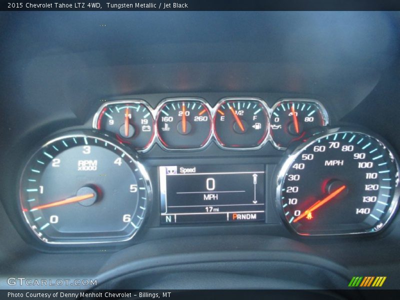 Tungsten Metallic / Jet Black 2015 Chevrolet Tahoe LTZ 4WD