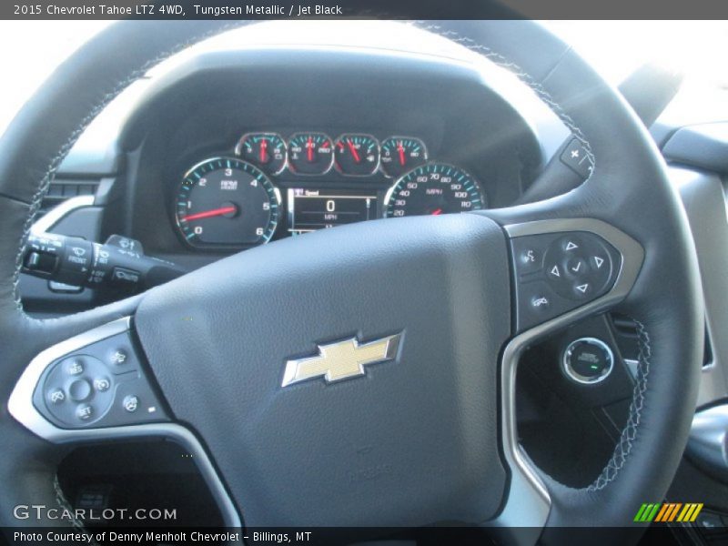 Tungsten Metallic / Jet Black 2015 Chevrolet Tahoe LTZ 4WD
