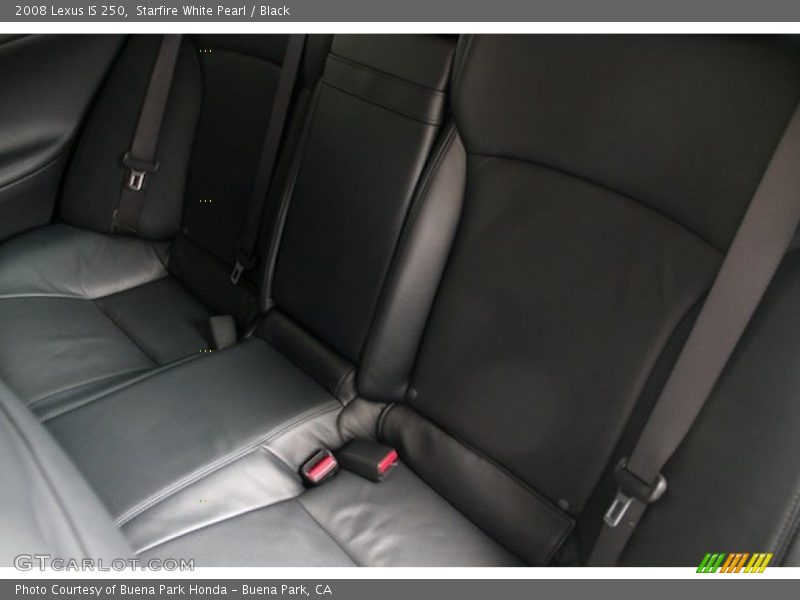 Starfire White Pearl / Black 2008 Lexus IS 250