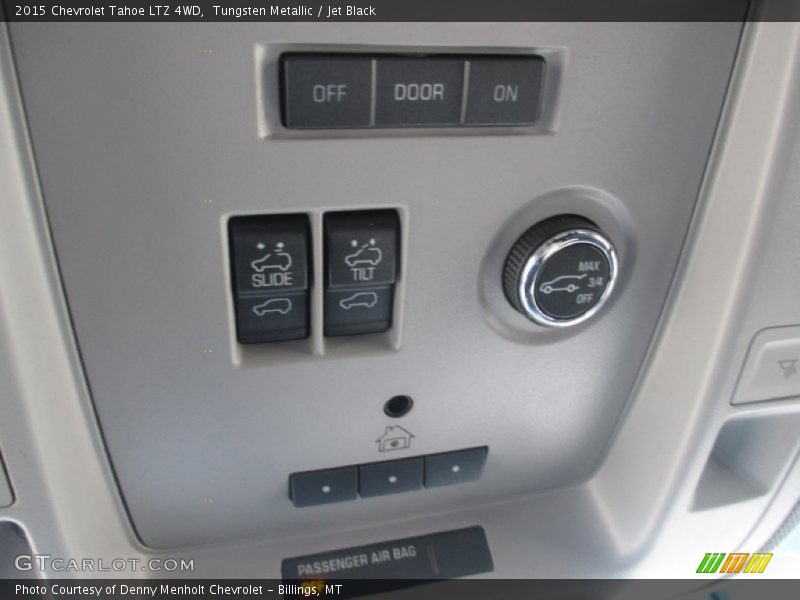 Tungsten Metallic / Jet Black 2015 Chevrolet Tahoe LTZ 4WD
