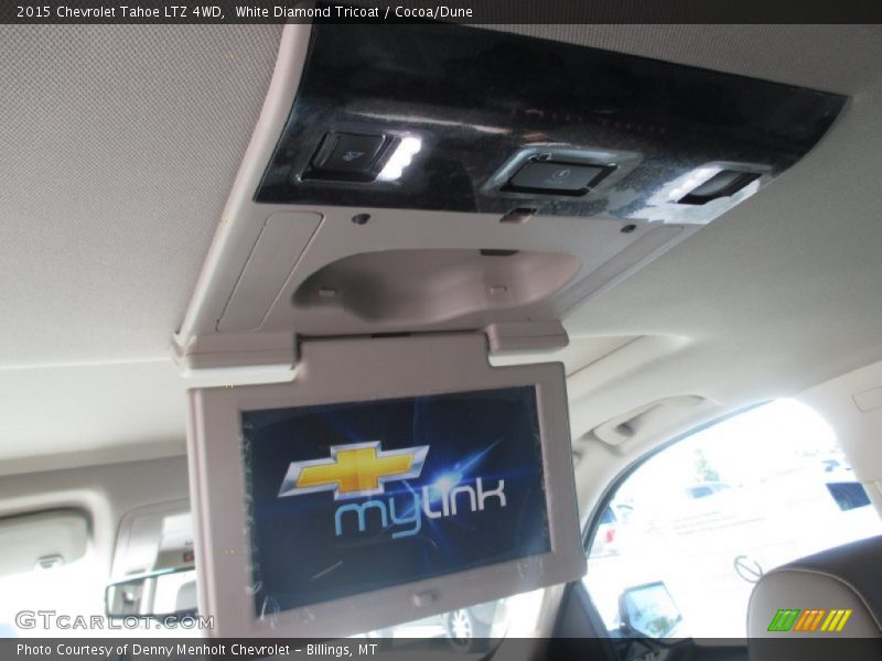 White Diamond Tricoat / Cocoa/Dune 2015 Chevrolet Tahoe LTZ 4WD