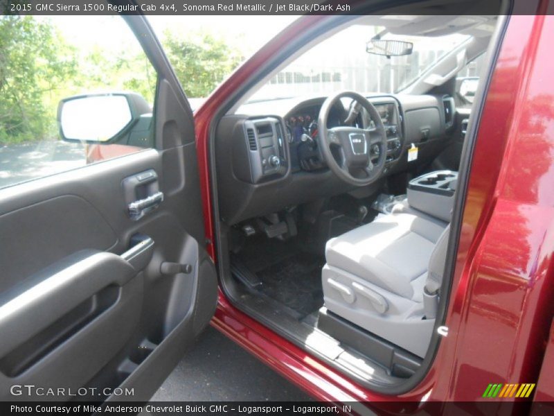 Sonoma Red Metallic / Jet Black/Dark Ash 2015 GMC Sierra 1500 Regular Cab 4x4