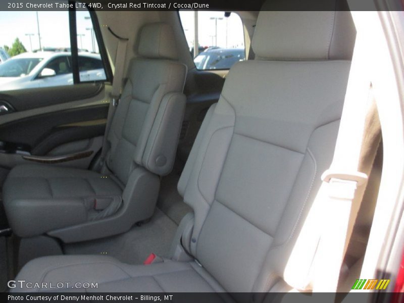 Crystal Red Tintcoat / Cocoa/Dune 2015 Chevrolet Tahoe LTZ 4WD
