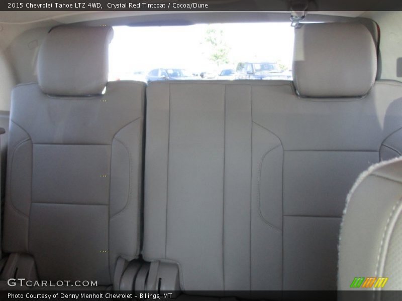 Crystal Red Tintcoat / Cocoa/Dune 2015 Chevrolet Tahoe LTZ 4WD