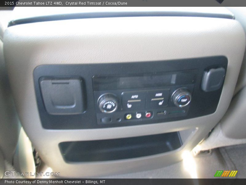 Crystal Red Tintcoat / Cocoa/Dune 2015 Chevrolet Tahoe LTZ 4WD