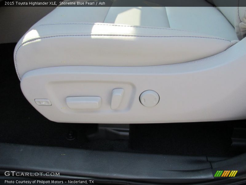 Shoreline Blue Pearl / Ash 2015 Toyota Highlander XLE