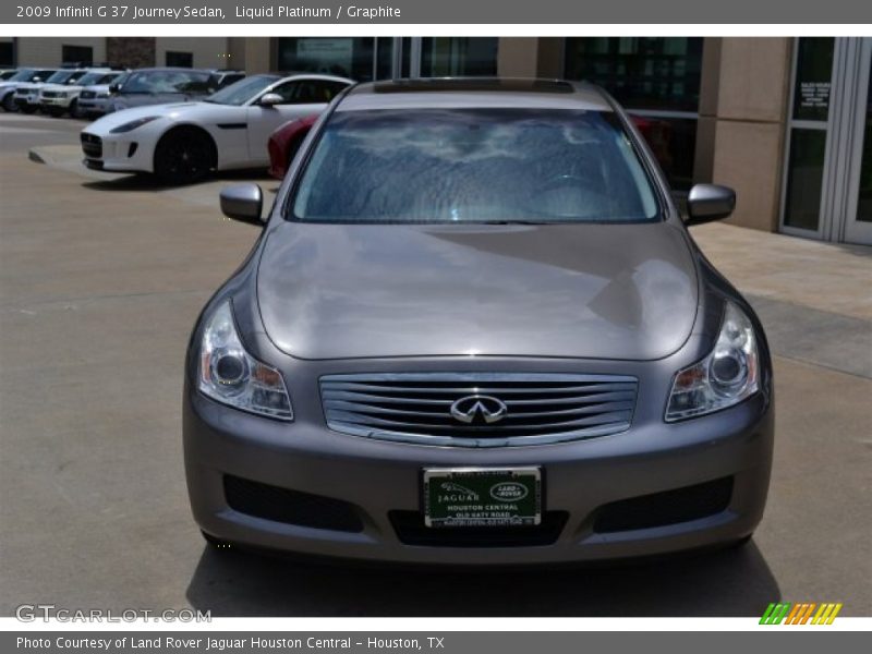 Liquid Platinum / Graphite 2009 Infiniti G 37 Journey Sedan