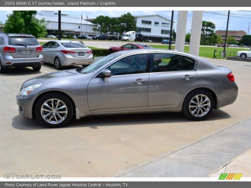 Liquid Platinum / Graphite 2009 Infiniti G 37 Journey Sedan