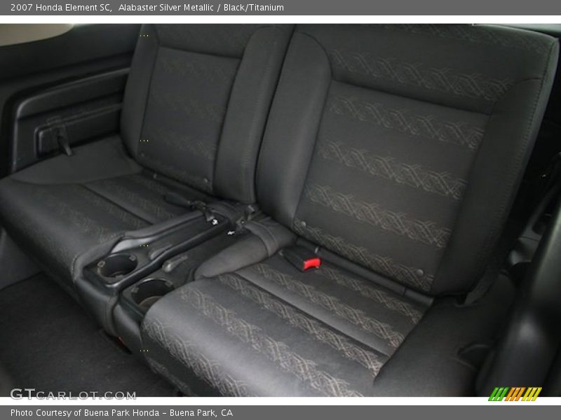 Alabaster Silver Metallic / Black/Titanium 2007 Honda Element SC