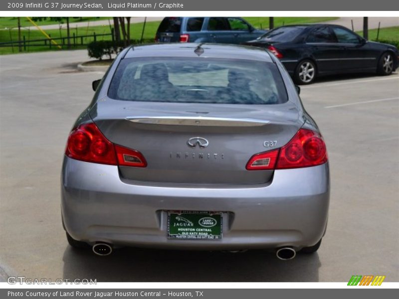 Liquid Platinum / Graphite 2009 Infiniti G 37 Journey Sedan