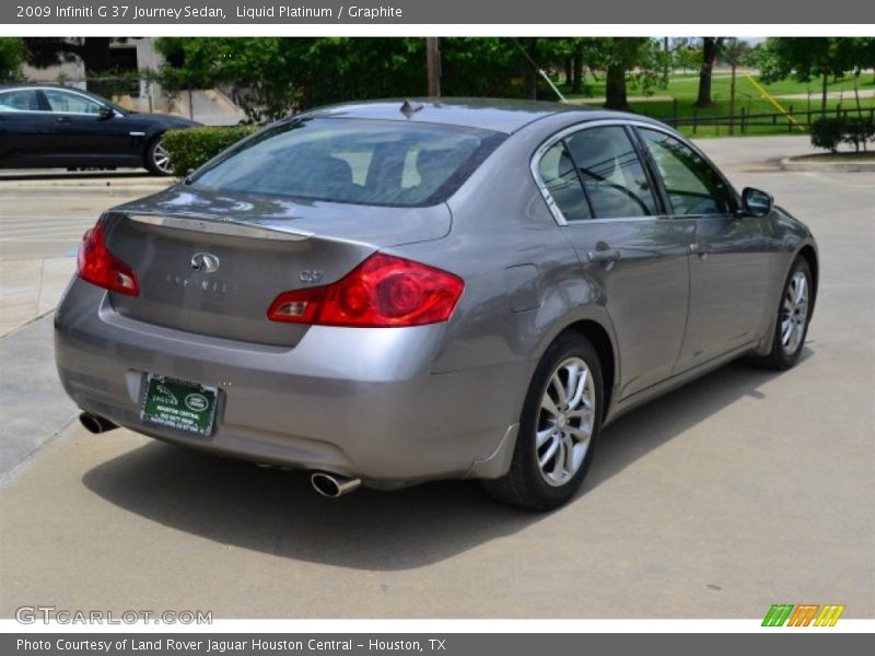 Liquid Platinum / Graphite 2009 Infiniti G 37 Journey Sedan