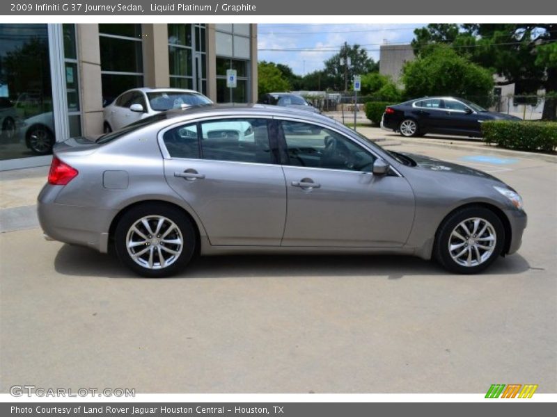 Liquid Platinum / Graphite 2009 Infiniti G 37 Journey Sedan
