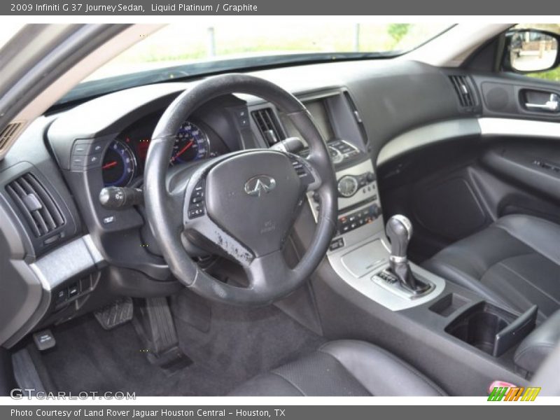 Liquid Platinum / Graphite 2009 Infiniti G 37 Journey Sedan