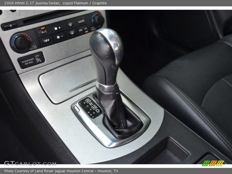 Liquid Platinum / Graphite 2009 Infiniti G 37 Journey Sedan