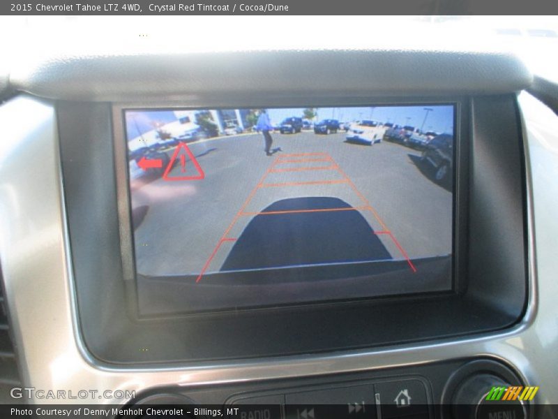 Crystal Red Tintcoat / Cocoa/Dune 2015 Chevrolet Tahoe LTZ 4WD