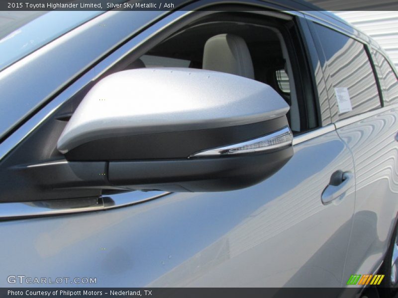 Silver Sky Metallic / Ash 2015 Toyota Highlander Limited