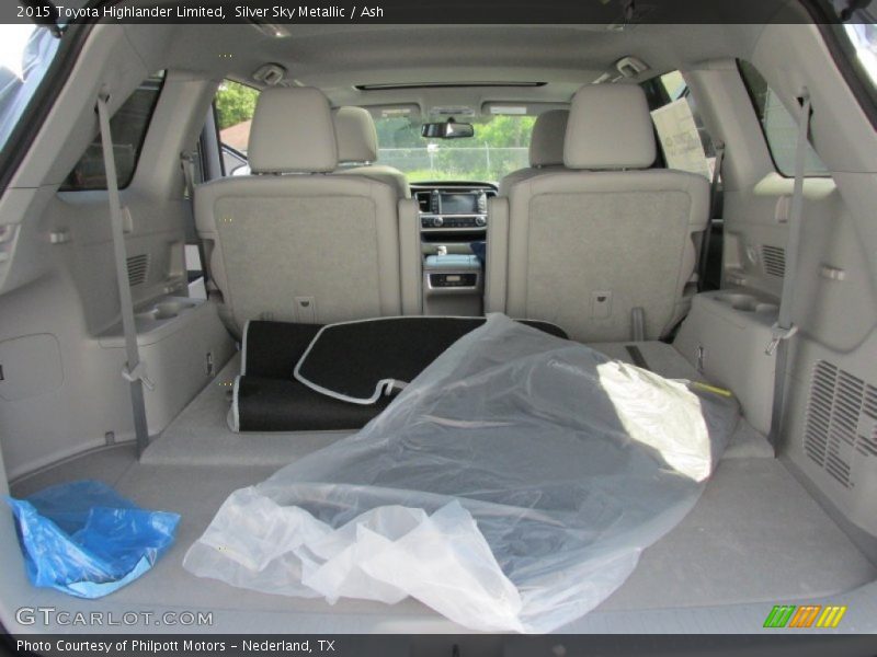 Silver Sky Metallic / Ash 2015 Toyota Highlander Limited