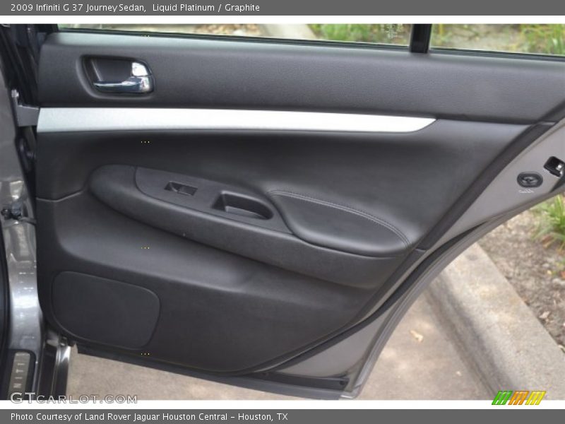 Liquid Platinum / Graphite 2009 Infiniti G 37 Journey Sedan