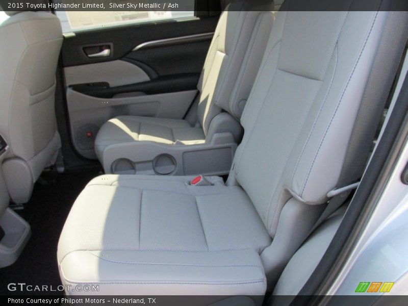 Silver Sky Metallic / Ash 2015 Toyota Highlander Limited