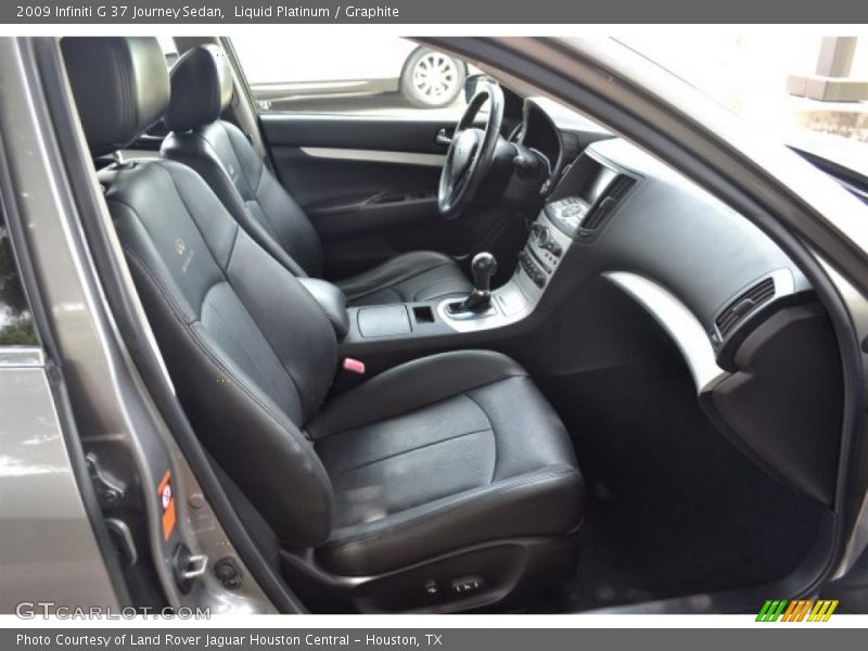 Liquid Platinum / Graphite 2009 Infiniti G 37 Journey Sedan