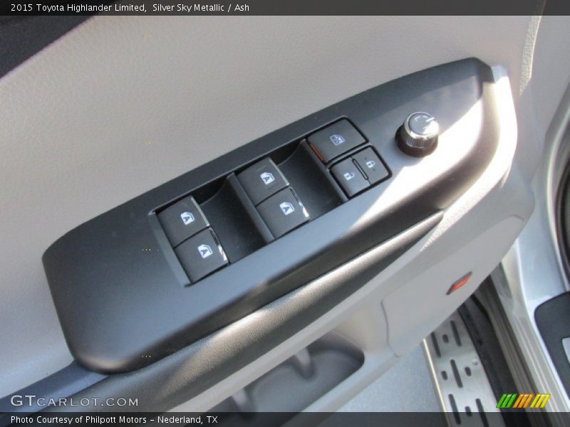 Silver Sky Metallic / Ash 2015 Toyota Highlander Limited