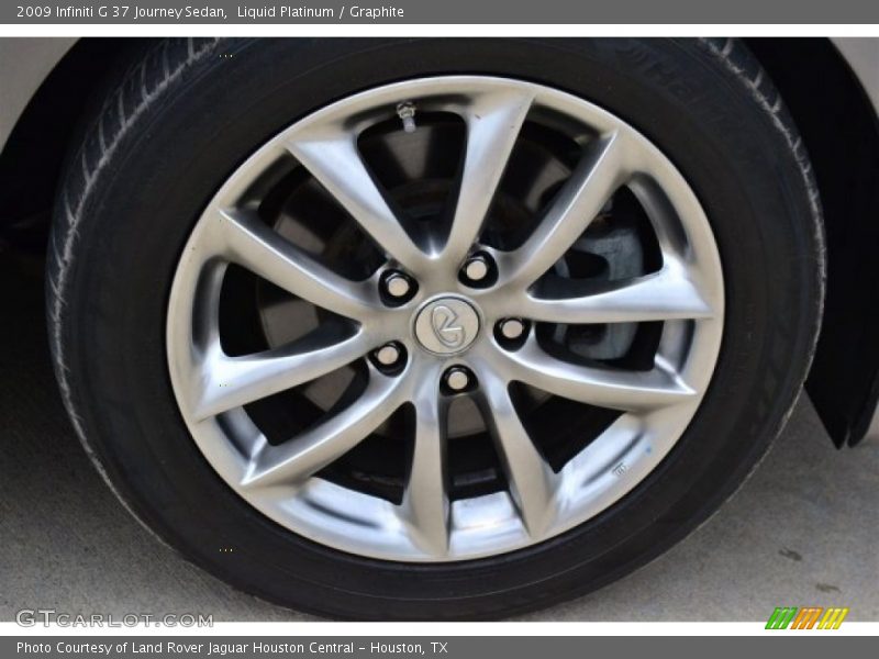 Liquid Platinum / Graphite 2009 Infiniti G 37 Journey Sedan
