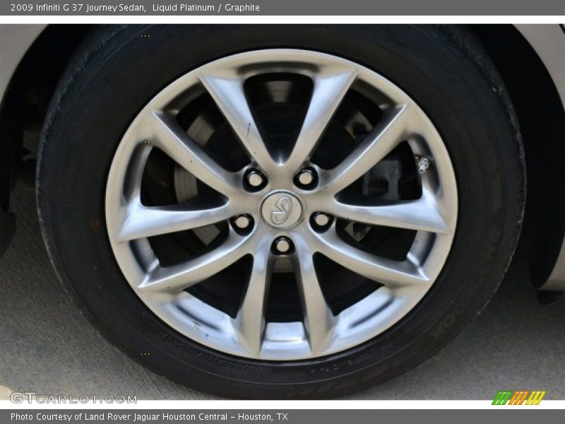 Liquid Platinum / Graphite 2009 Infiniti G 37 Journey Sedan