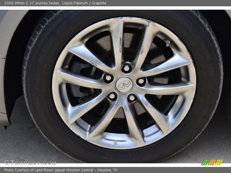 Liquid Platinum / Graphite 2009 Infiniti G 37 Journey Sedan