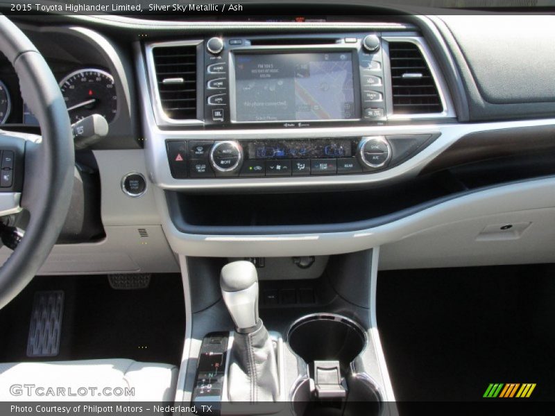 Silver Sky Metallic / Ash 2015 Toyota Highlander Limited