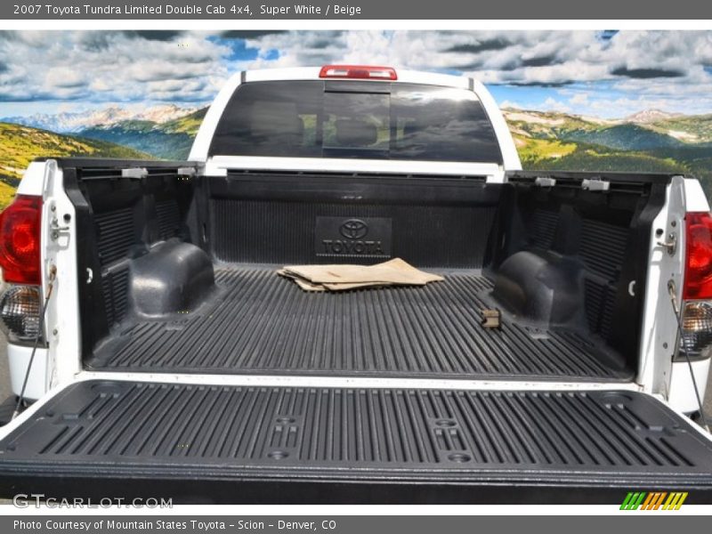 Super White / Beige 2007 Toyota Tundra Limited Double Cab 4x4