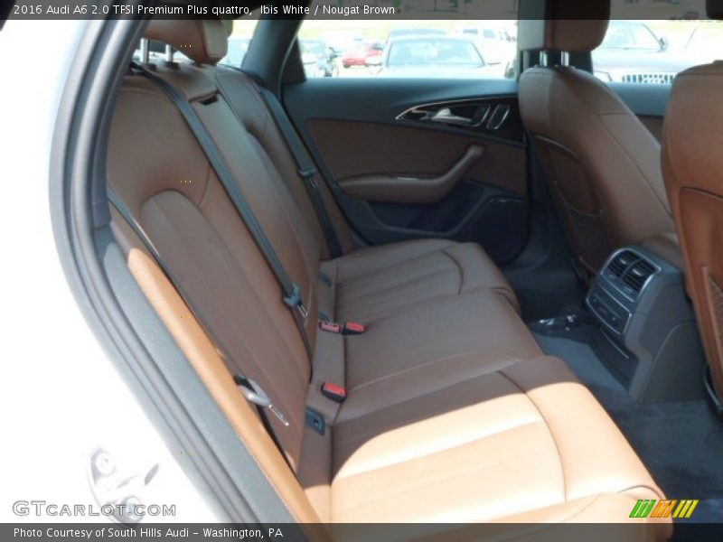Ibis White / Nougat Brown 2016 Audi A6 2.0 TFSI Premium Plus quattro