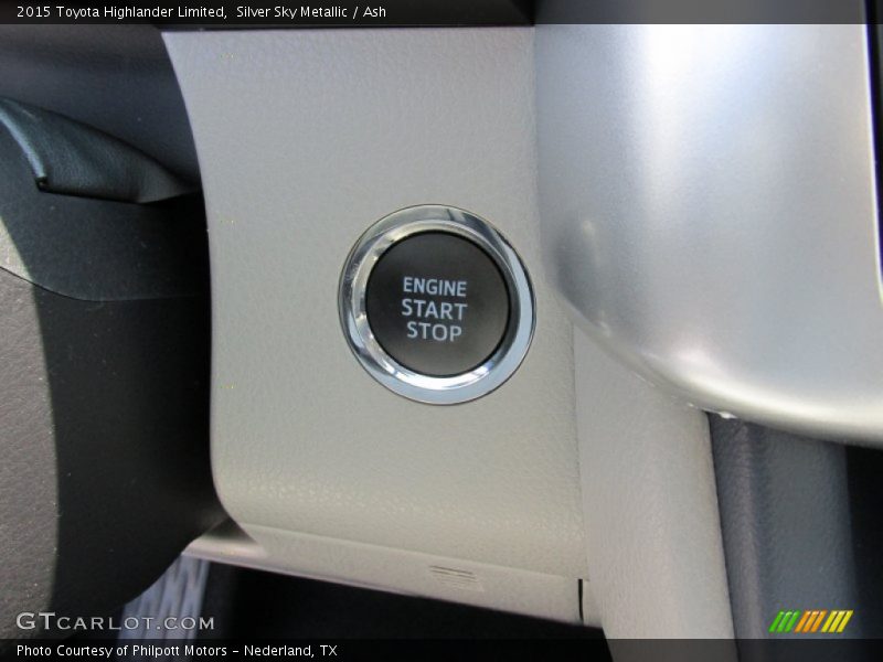 Silver Sky Metallic / Ash 2015 Toyota Highlander Limited