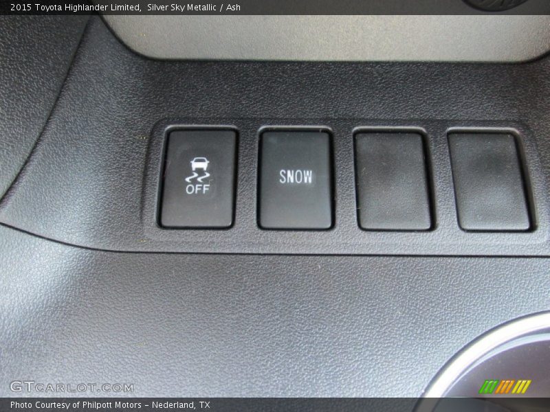 Silver Sky Metallic / Ash 2015 Toyota Highlander Limited