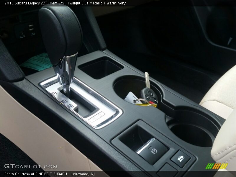 Twilight Blue Metallic / Warm Ivory 2015 Subaru Legacy 2.5i Premium