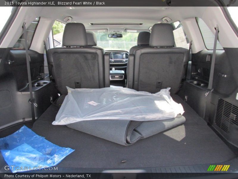 Blizzard Pearl White / Black 2015 Toyota Highlander XLE