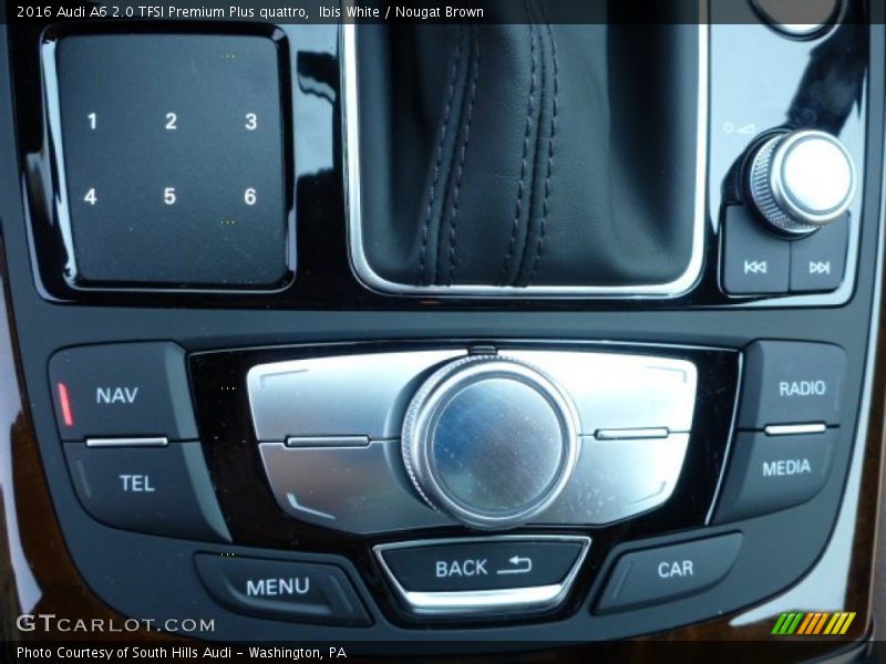 Ibis White / Nougat Brown 2016 Audi A6 2.0 TFSI Premium Plus quattro