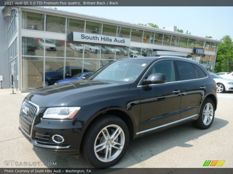 Brilliant Black / Black 2015 Audi Q5 3.0 TDI Premium Plus quattro