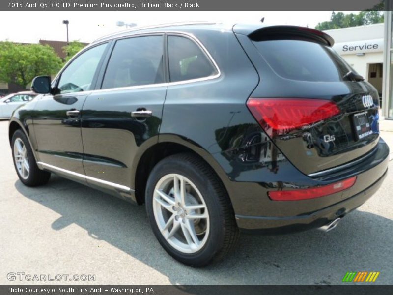 Brilliant Black / Black 2015 Audi Q5 3.0 TDI Premium Plus quattro