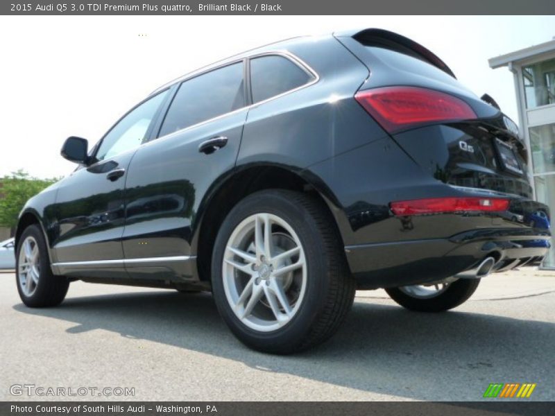 Brilliant Black / Black 2015 Audi Q5 3.0 TDI Premium Plus quattro
