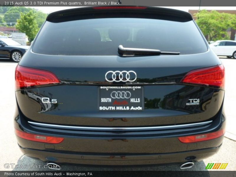 Brilliant Black / Black 2015 Audi Q5 3.0 TDI Premium Plus quattro