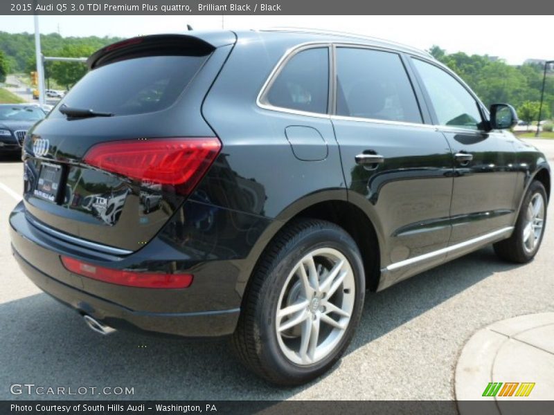 Brilliant Black / Black 2015 Audi Q5 3.0 TDI Premium Plus quattro