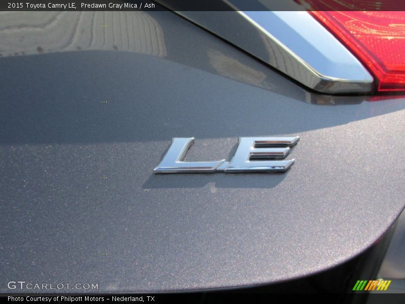 Predawn Gray Mica / Ash 2015 Toyota Camry LE