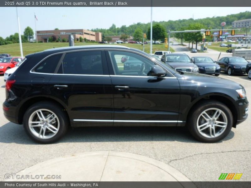 Brilliant Black / Black 2015 Audi Q5 3.0 TDI Premium Plus quattro