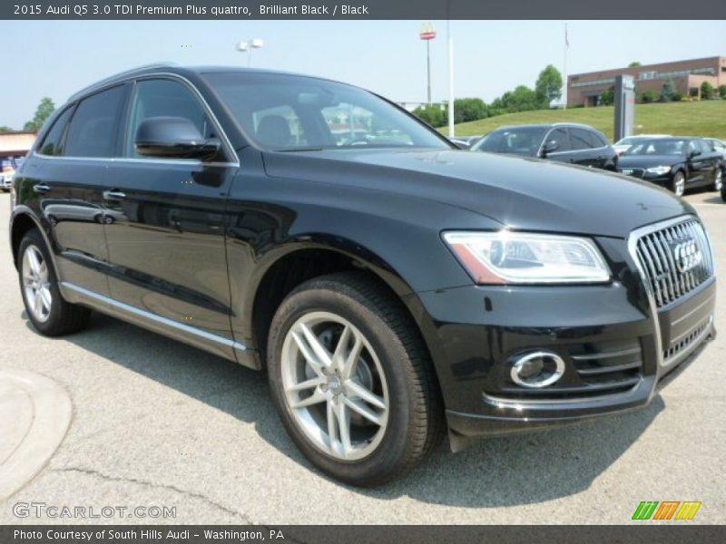 Brilliant Black / Black 2015 Audi Q5 3.0 TDI Premium Plus quattro