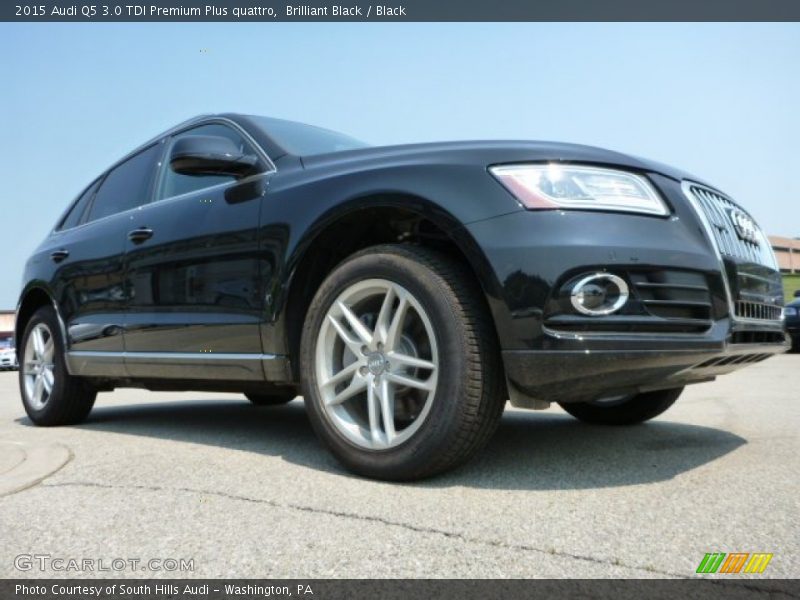 Brilliant Black / Black 2015 Audi Q5 3.0 TDI Premium Plus quattro