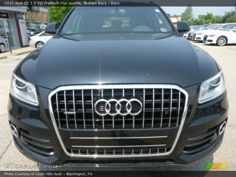 Brilliant Black / Black 2015 Audi Q5 3.0 TDI Premium Plus quattro