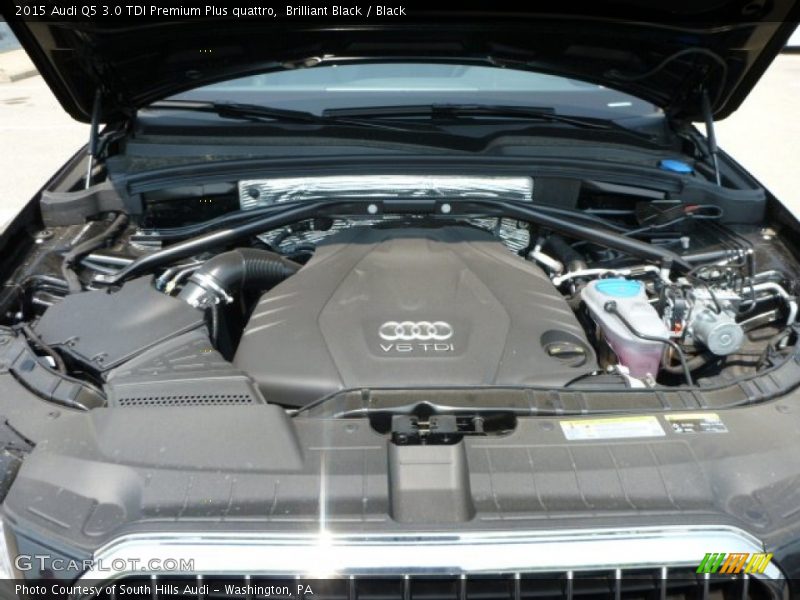Brilliant Black / Black 2015 Audi Q5 3.0 TDI Premium Plus quattro