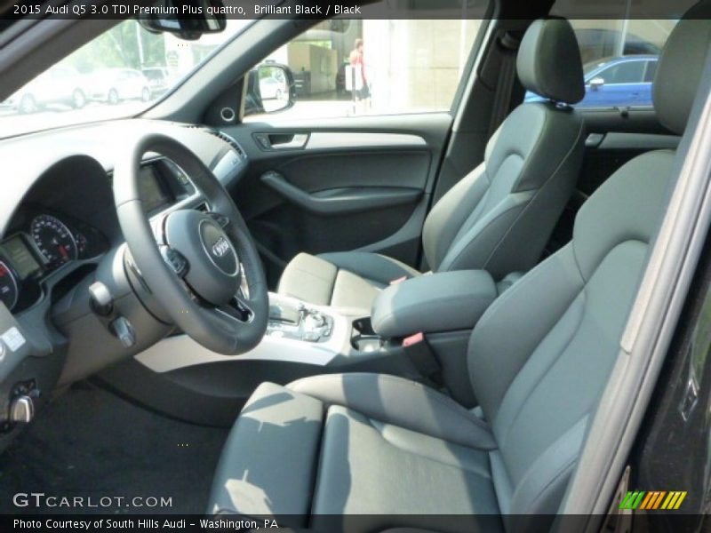 Brilliant Black / Black 2015 Audi Q5 3.0 TDI Premium Plus quattro