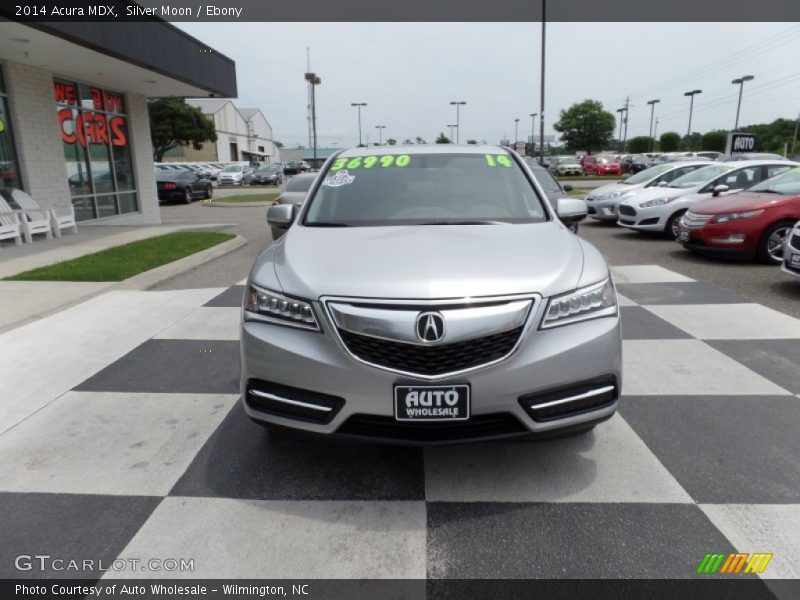 Silver Moon / Ebony 2014 Acura MDX