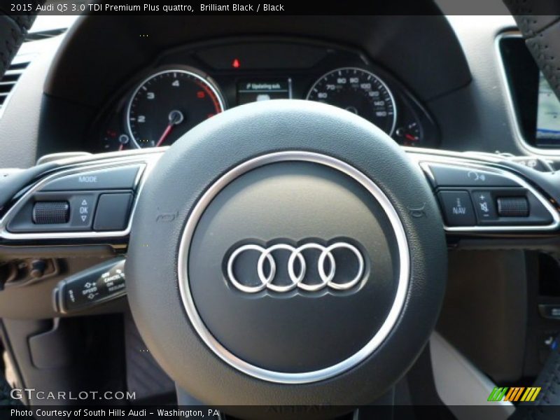 Brilliant Black / Black 2015 Audi Q5 3.0 TDI Premium Plus quattro